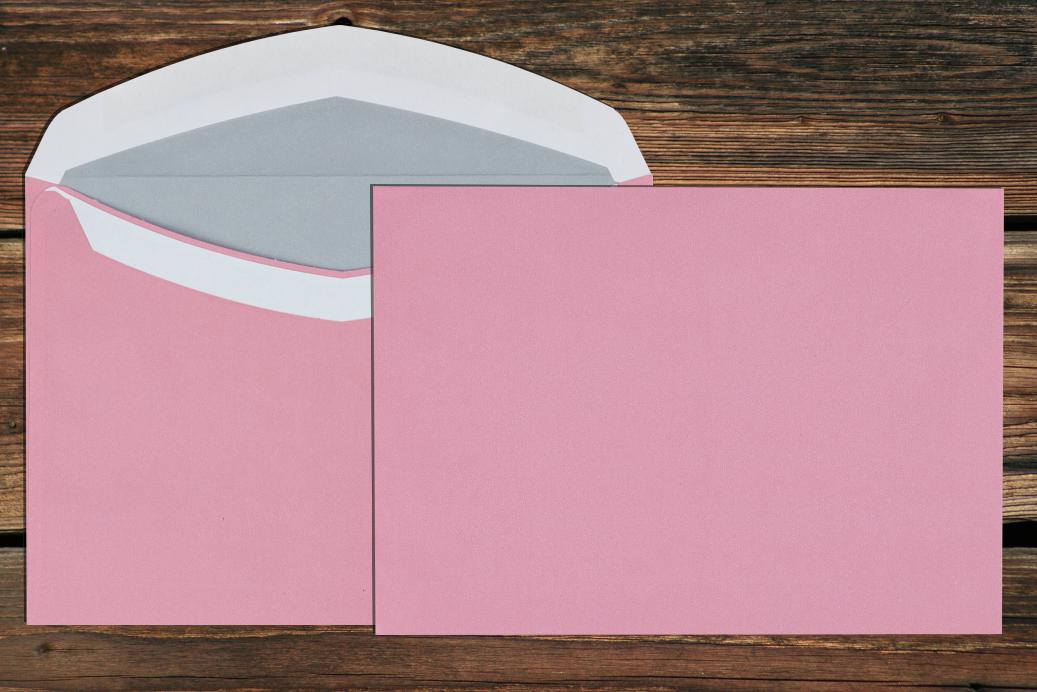 Kuvertierhüllen B6 125x176 mm Nassklebend Rot 75 g/qm